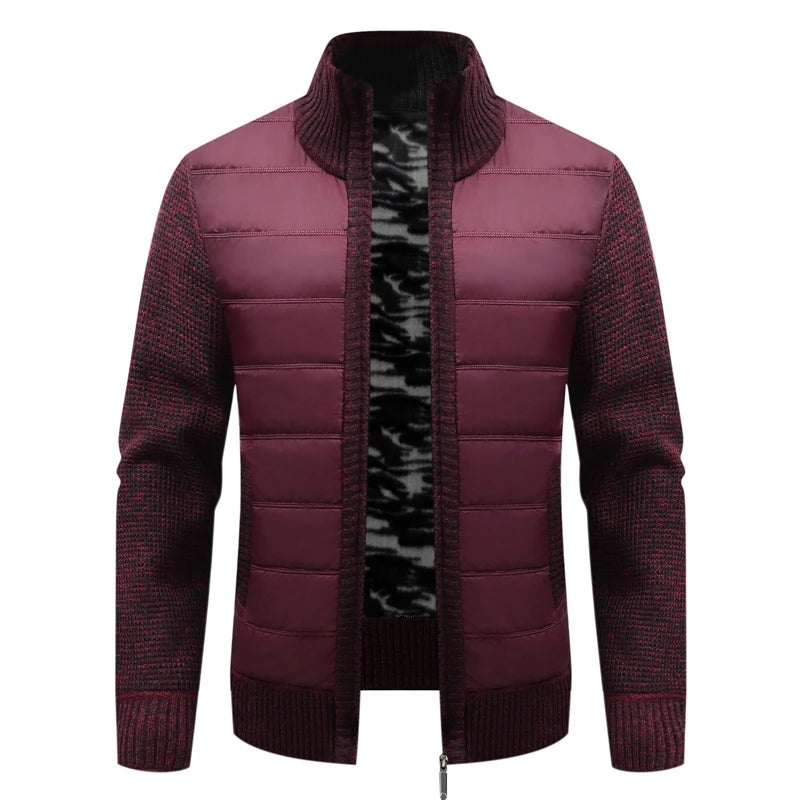Stefano - Elegante Cardigan Winterjas Heren
