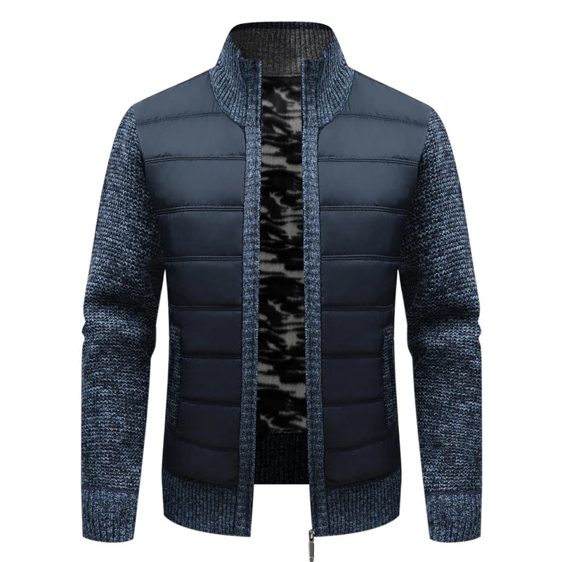 Stefano - Elegante Cardigan Winterjas Heren