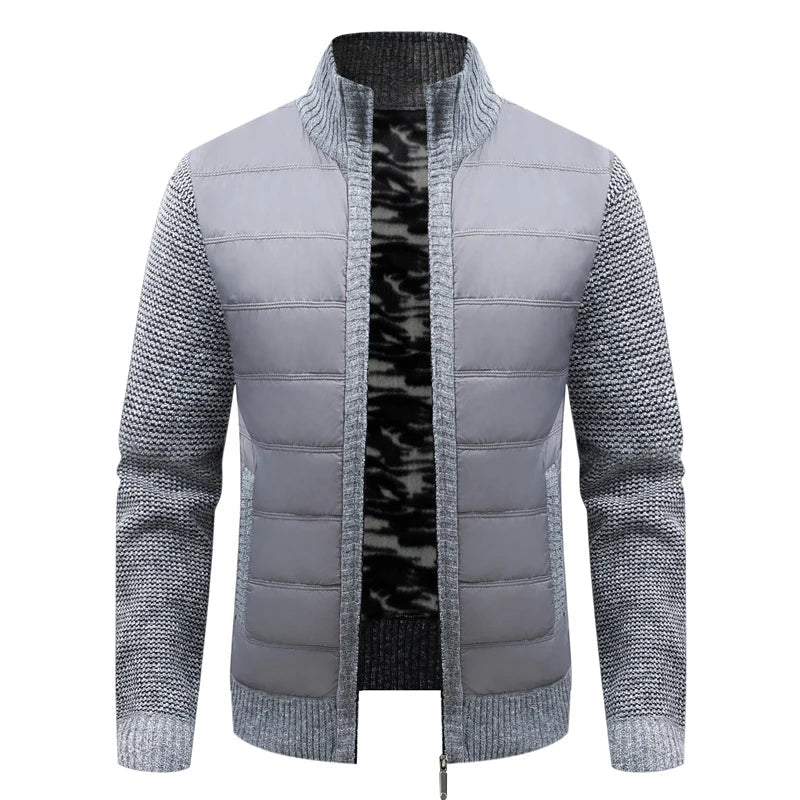 Stefano - Elegante Cardigan Winterjas Heren