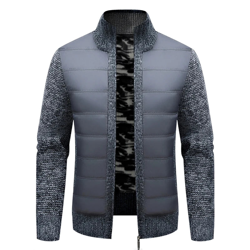 Stefano - Elegante Cardigan Winterjas Heren
