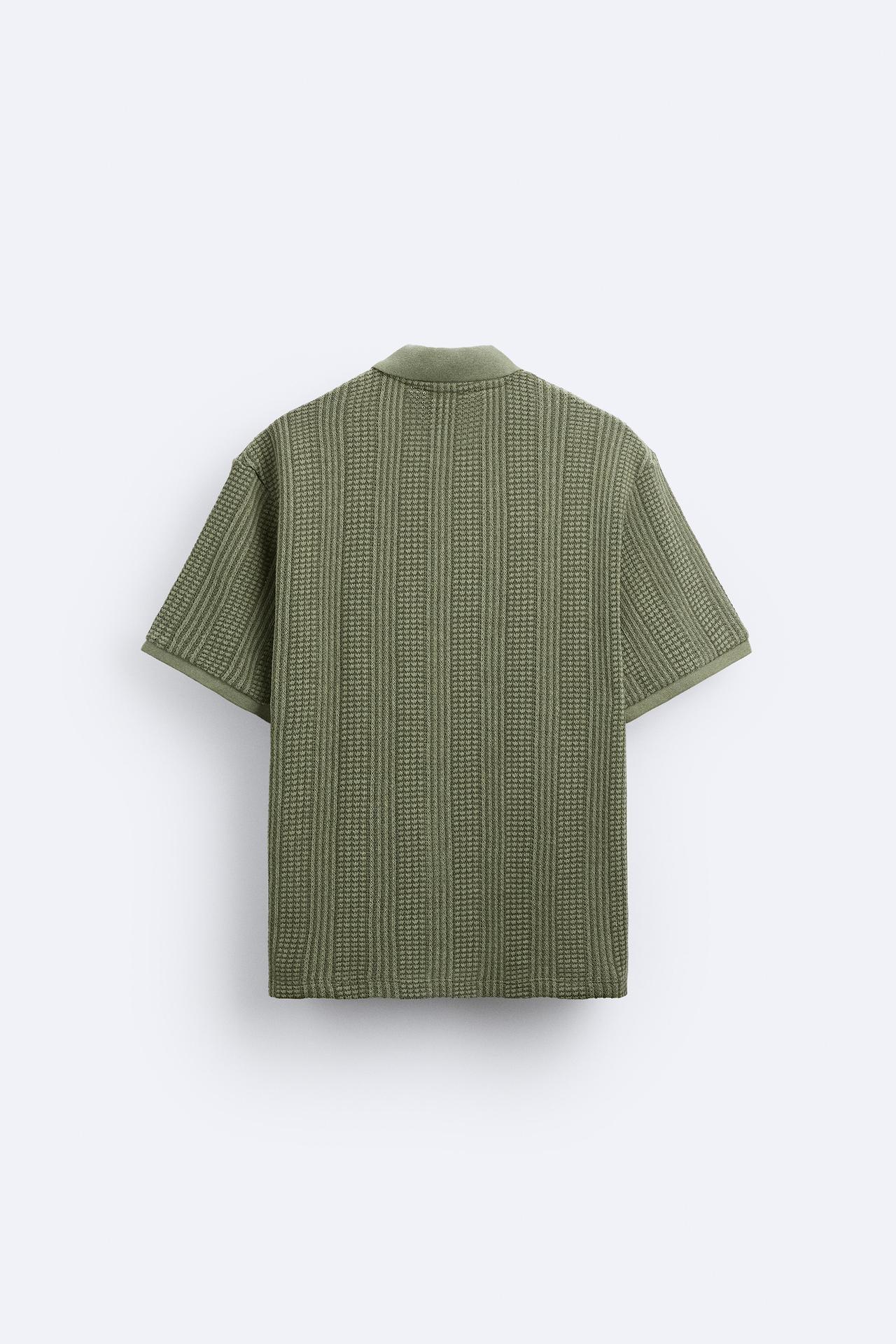 Lichte Zip Polo Shirt Heren Old Money Style