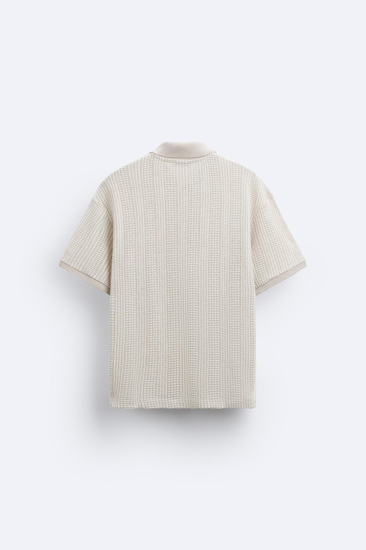 Lichte Zip Polo Shirt Heren Old Money Style