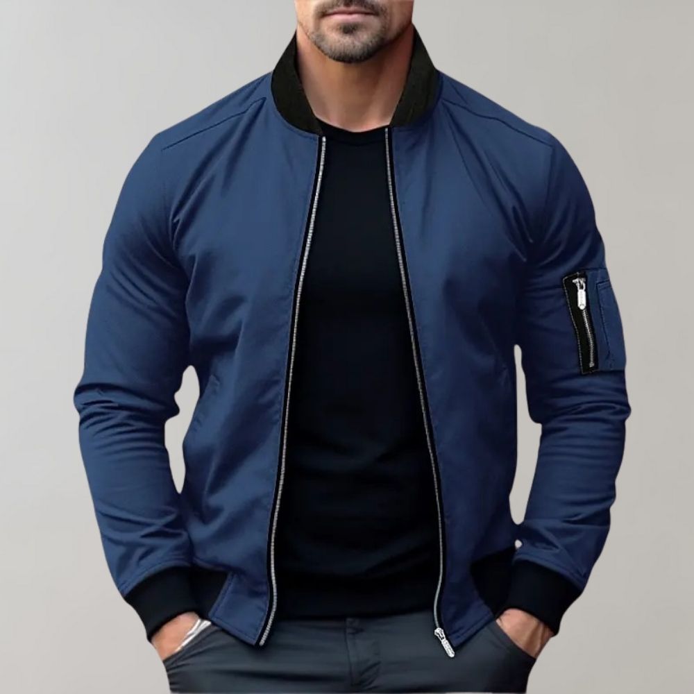 Lichtgewicht Slim Fit Bomberjack
