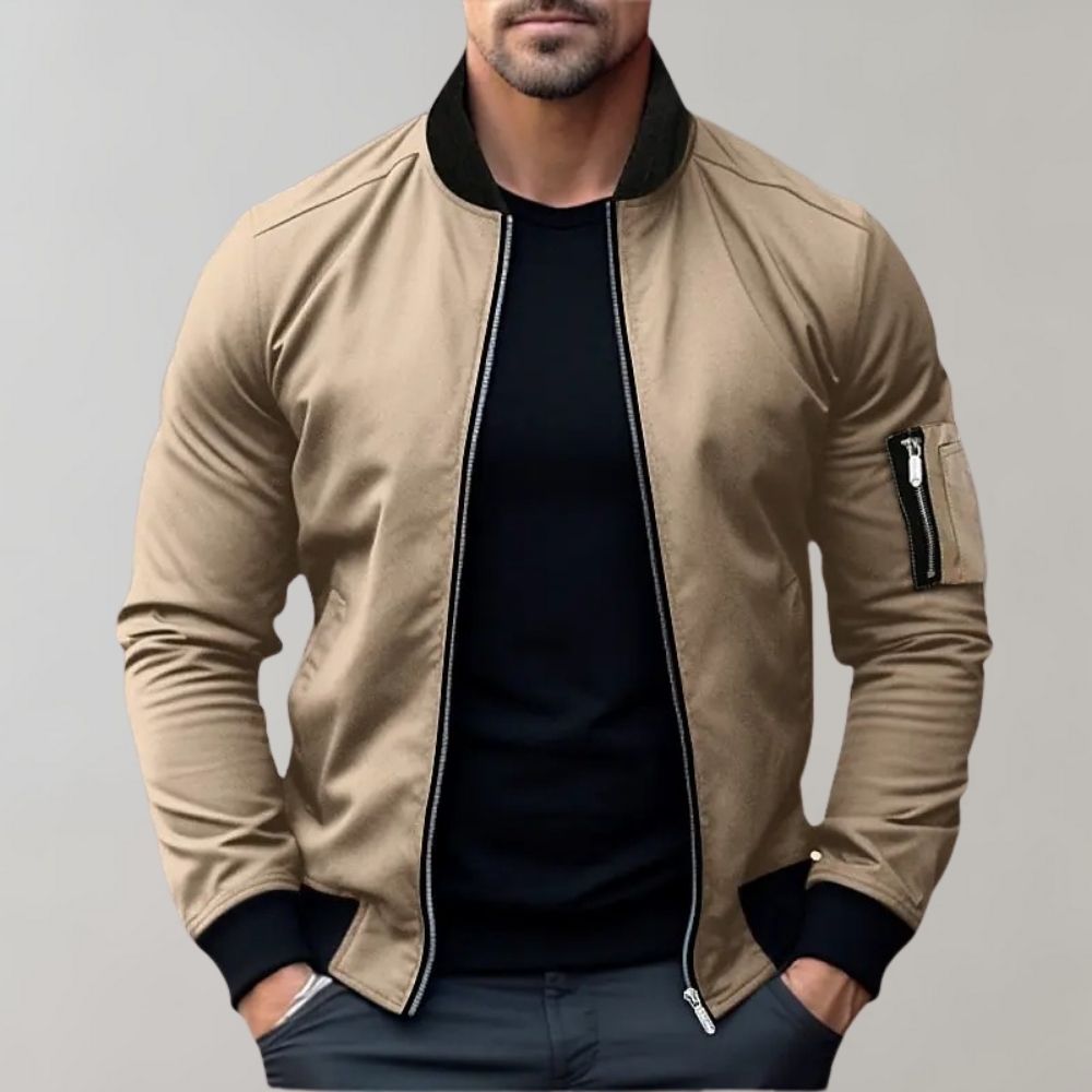 Lichtgewicht Slim Fit Bomberjack