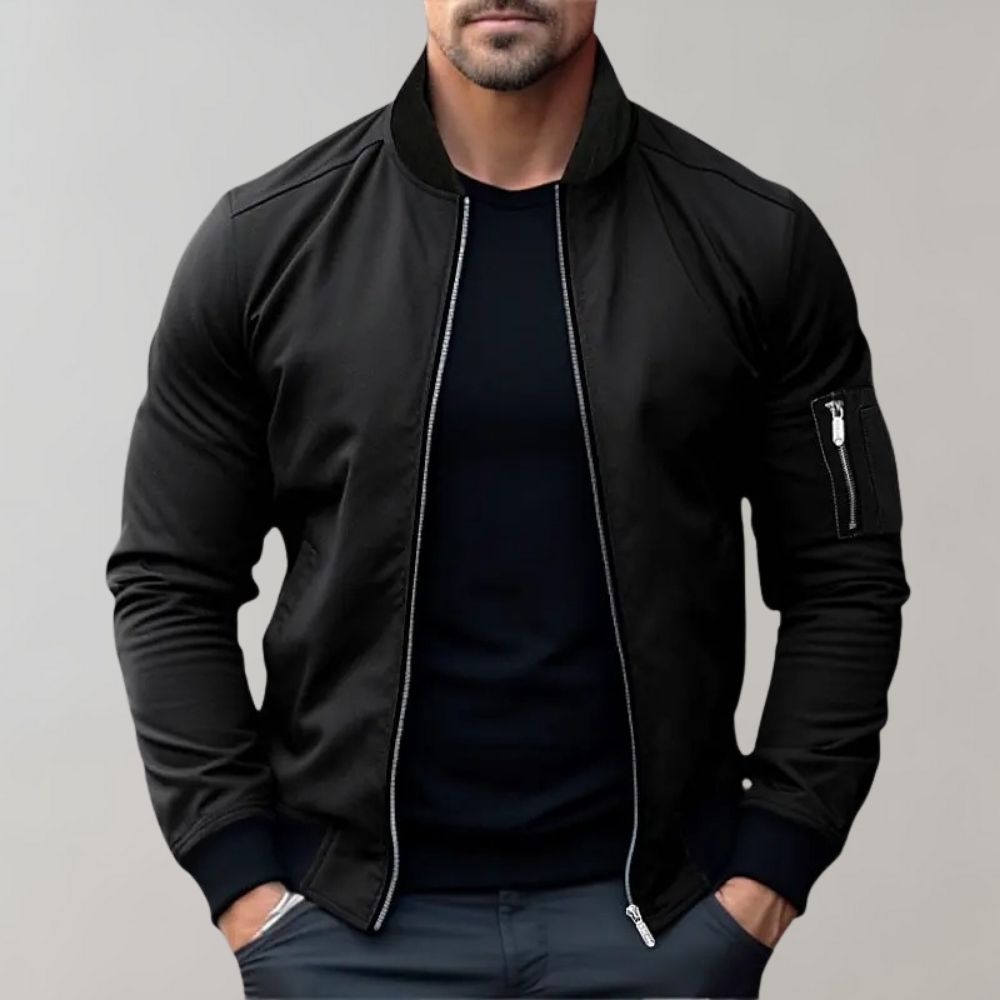 Lichtgewicht Slim Fit Bomberjack