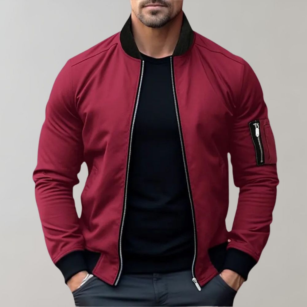 Lichtgewicht Slim Fit Bomberjack