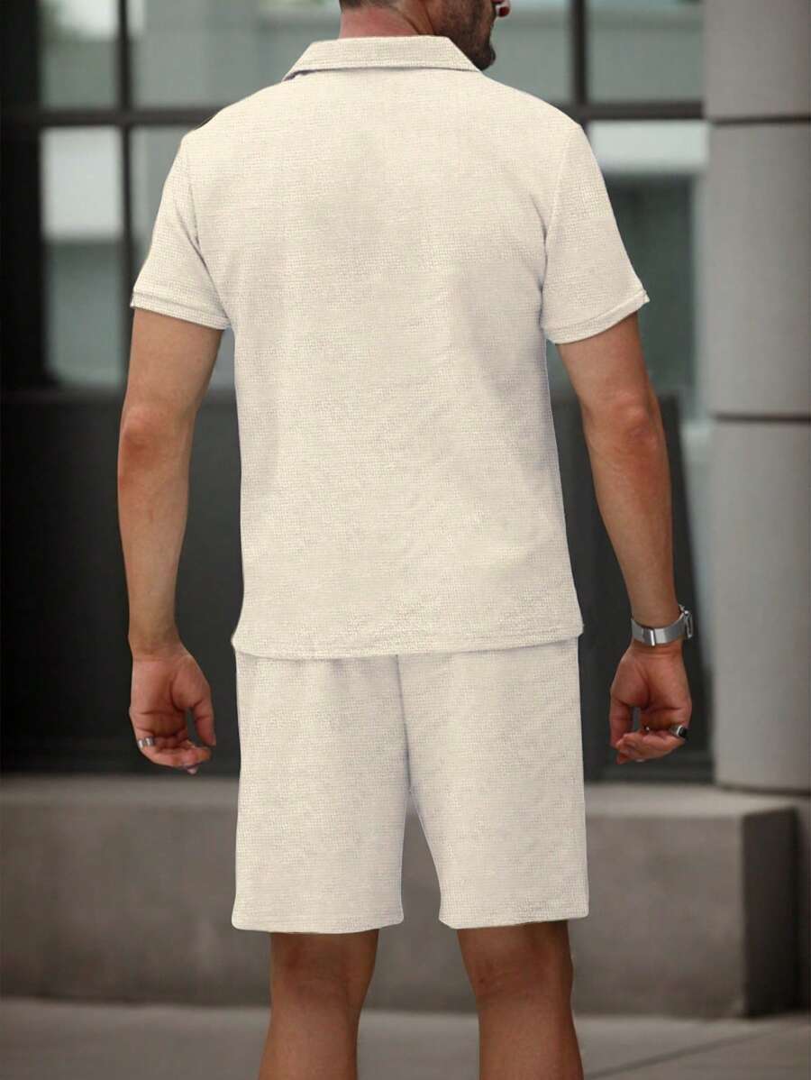 Lichtgewicht Polo Shorts Set