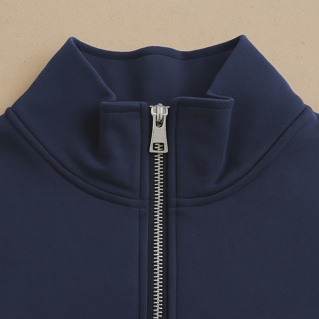 Lincoln - Casual Half Zip Heren Sweater