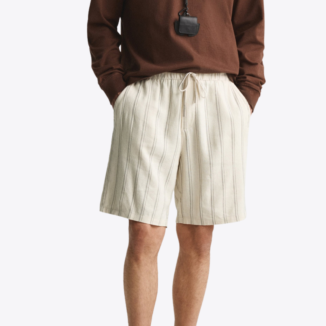 Linnen Korte Broek Dames - Lichtgewicht en Ademend voor Casual Look, Verkrijgbaar in Diverse Maten en Kleuren 1