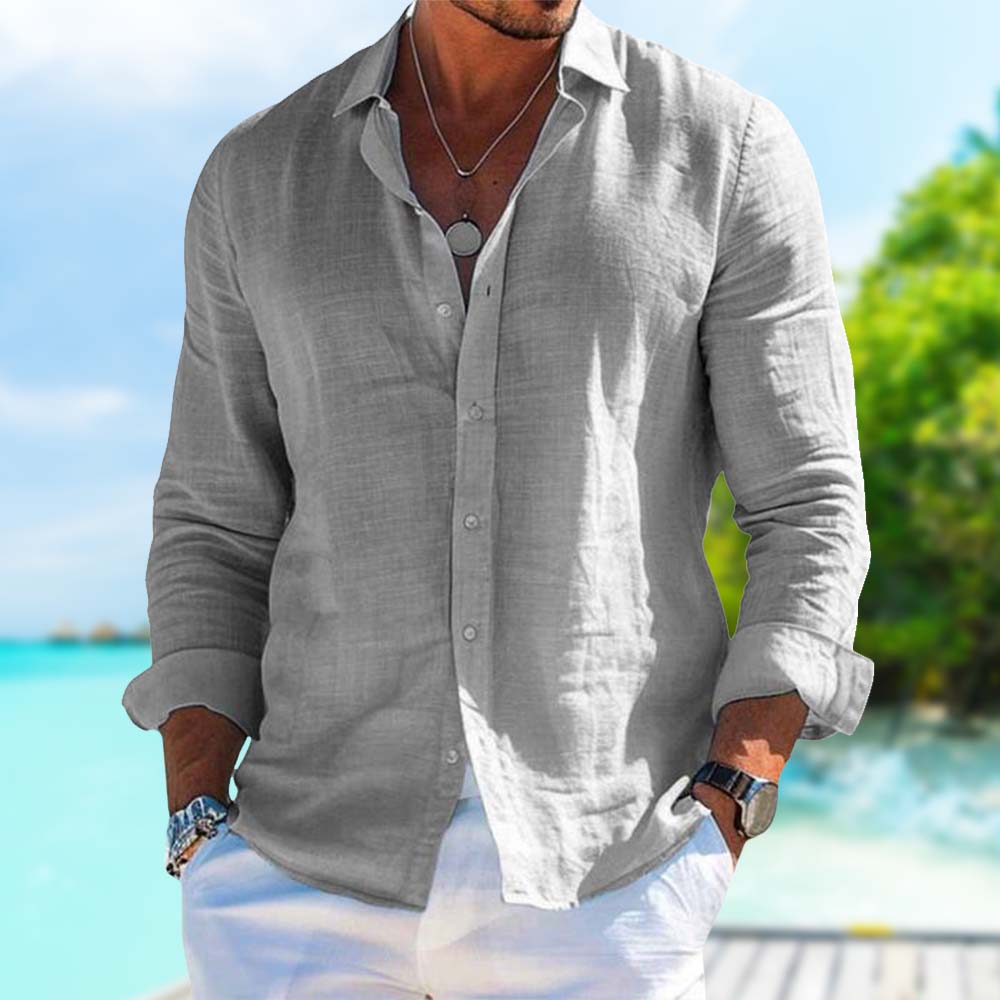 Elegant Casual Overhemd van Linnen