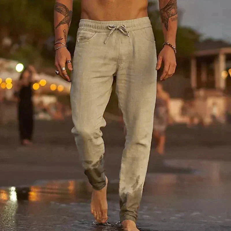 Old Money 100% Linnen Pantalon | Modestio