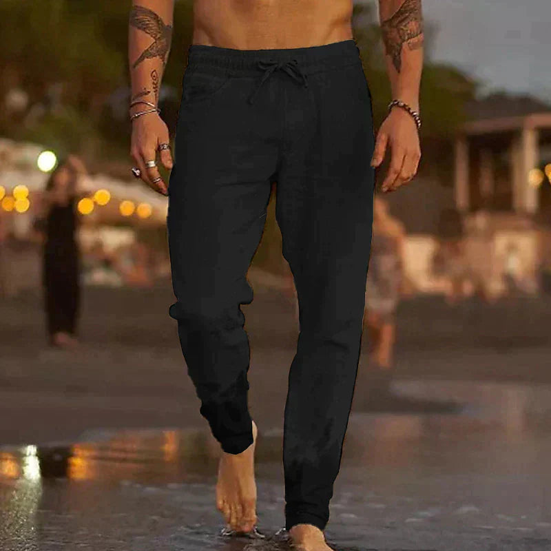 Old Money 100% Linnen Pantalon | Modestio