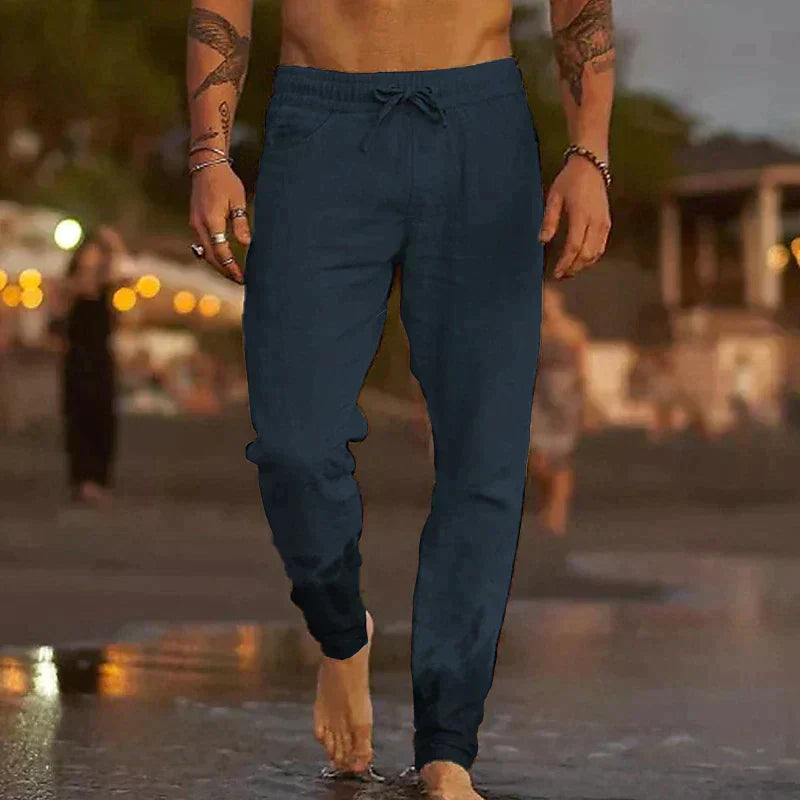 Old Money 100% Linnen Pantalon | Modestio