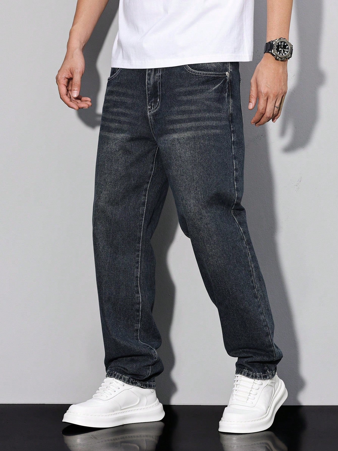 Luka - Casual Jeans met Meerdere Zakken
