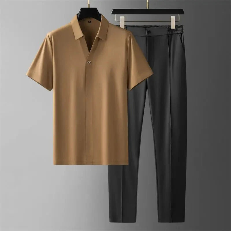 Luxe Heren Set in Old Money Style | Modestio