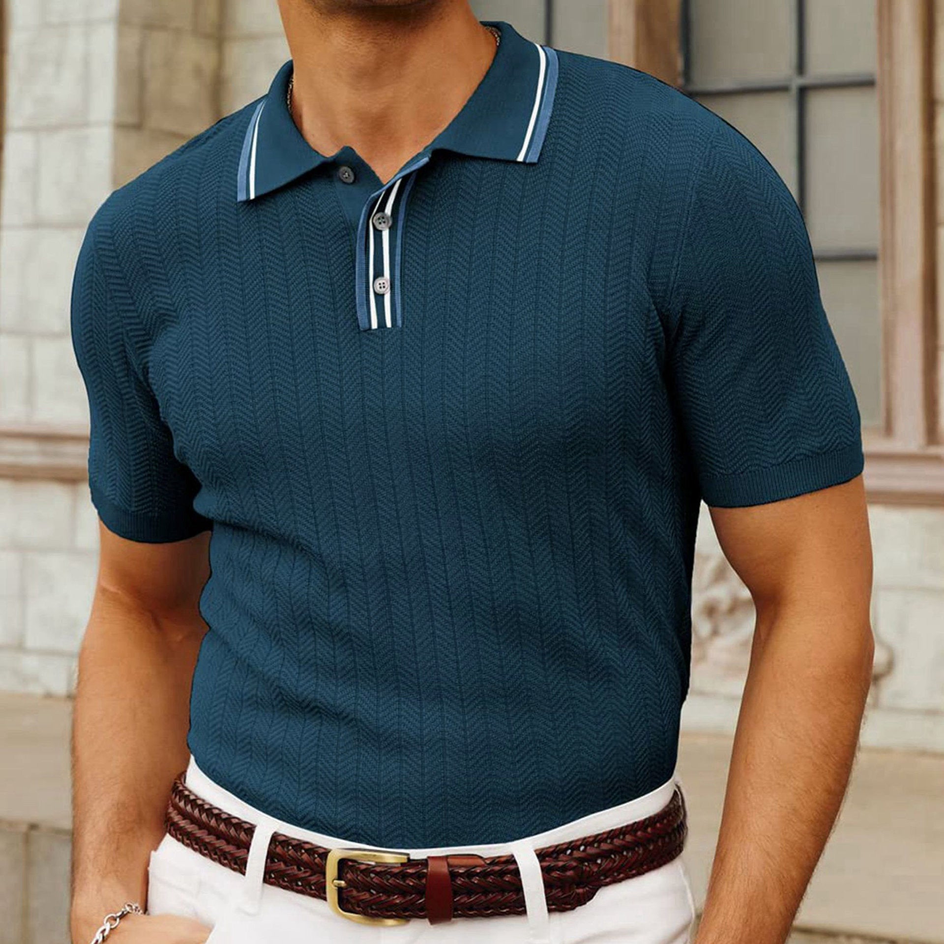 Viral Old Money Polo Shirt Heren 2025