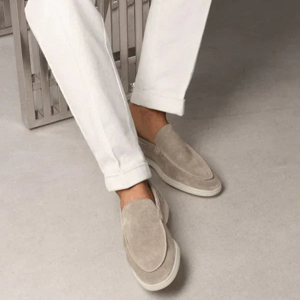 OLD MONEY - PREMIUM SUEDE LOAFERS BEIGE