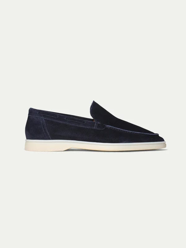 OLD MONEY - PREMIUM SUEDE LOAFERS BLAUW