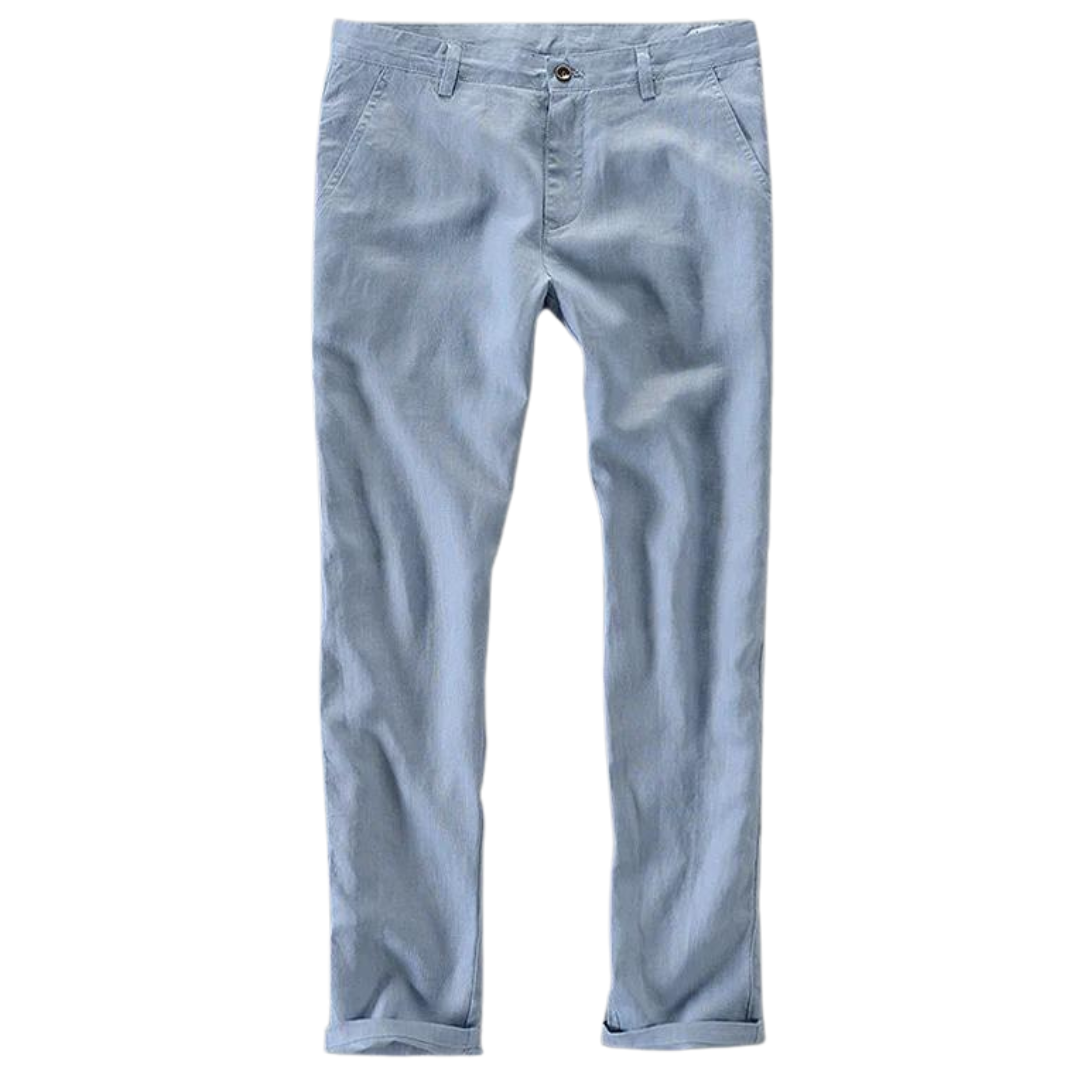 100% Linnen casual broek
