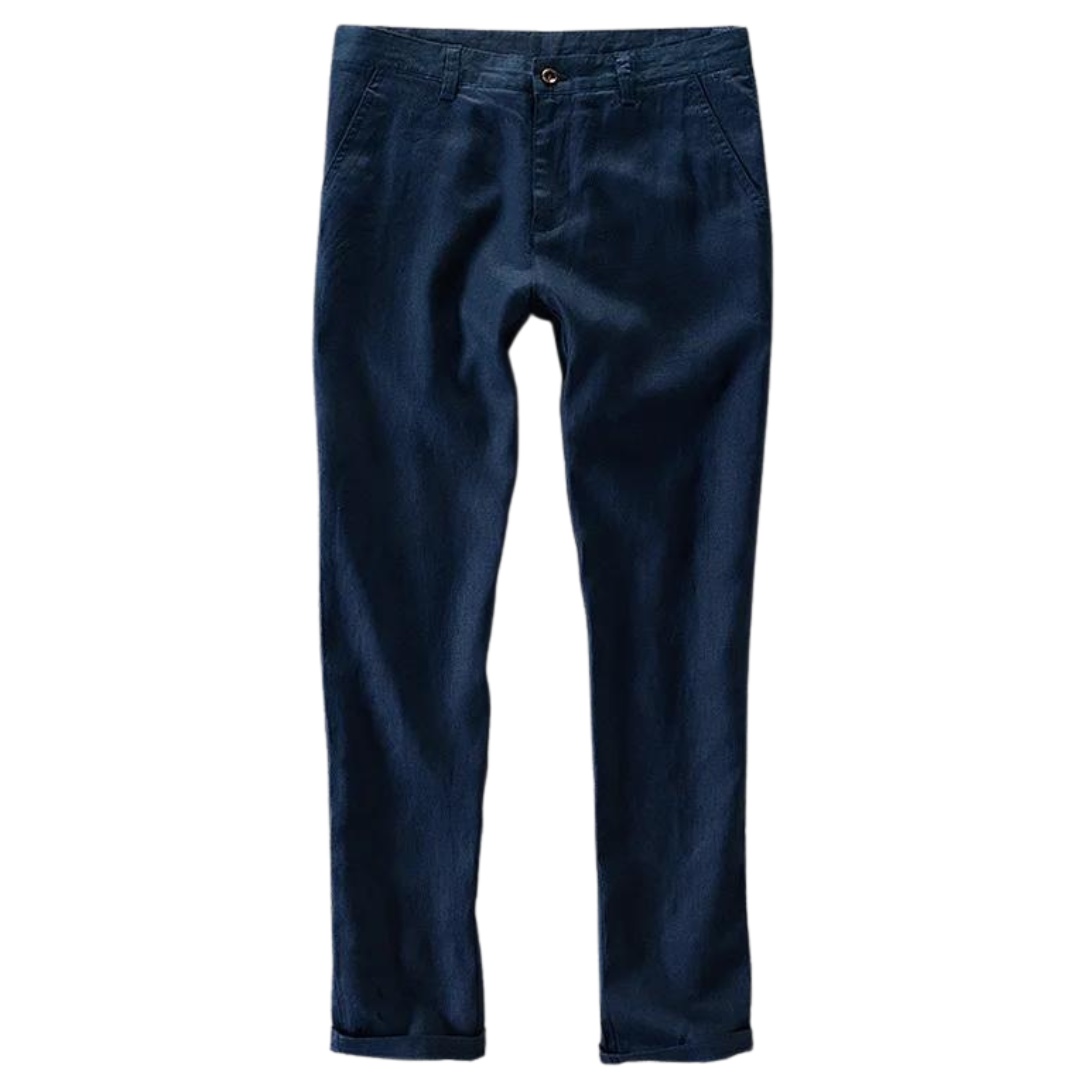 100% Linnen casual broek