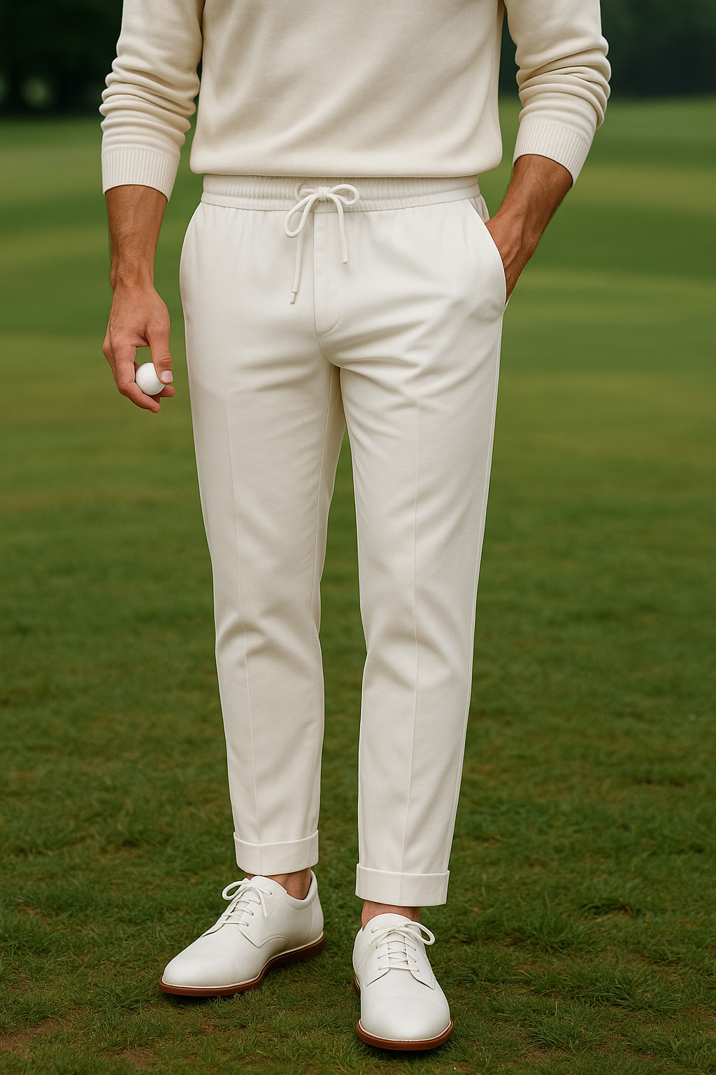 Nixon - Elegante Linnen Zomerpantalon