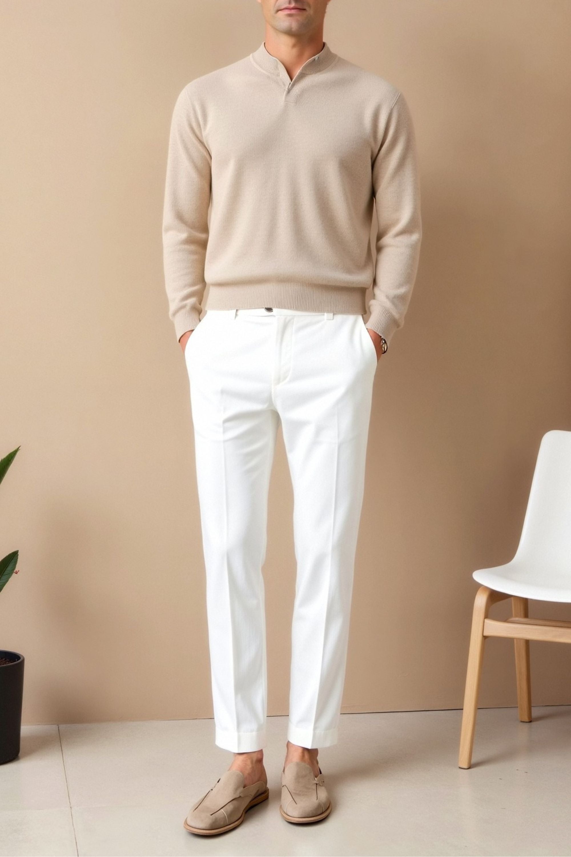 Old Money Elegante Pantalon 2025
