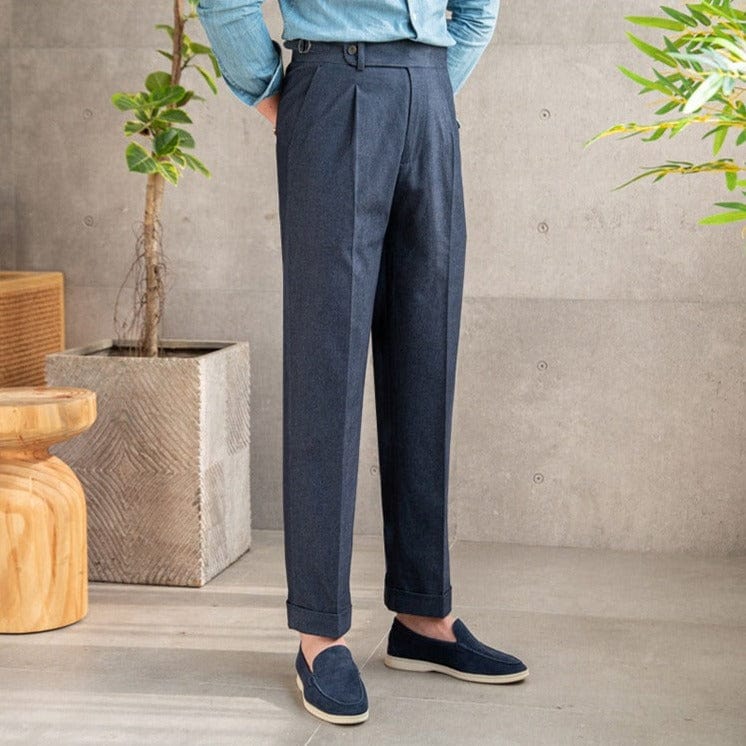 Paul - Old Money Hoge taille Pantalon