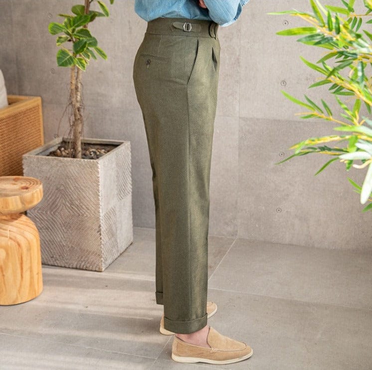 Paul - Old Money Hoge taille Pantalon