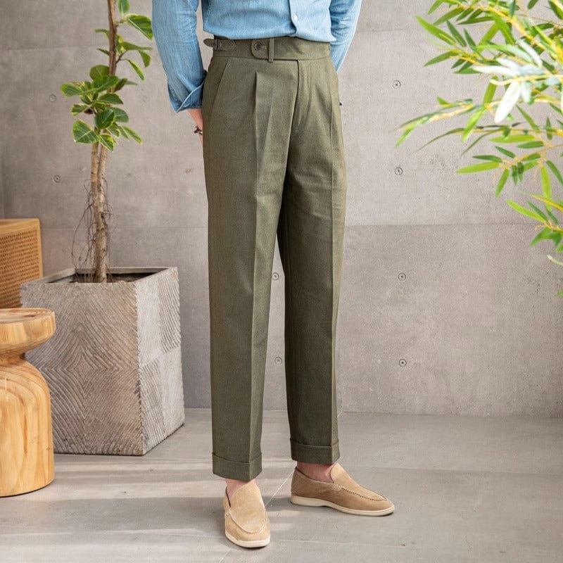 Paul - Old Money Hoge taille Pantalon