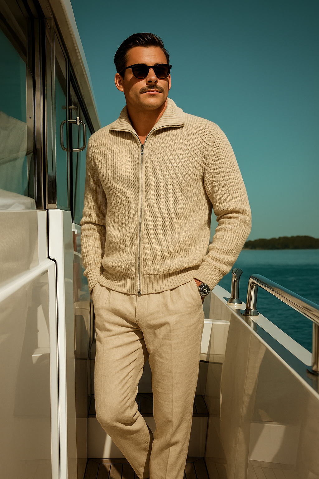 Rodrigo- Gebreide Old Money Sweater