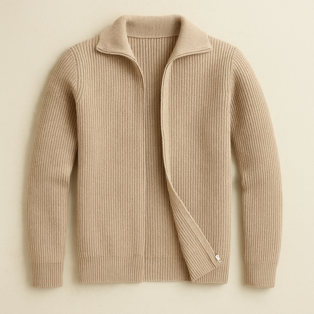Dennis - Old Money Zip Vest - Herfst/Winter 2025