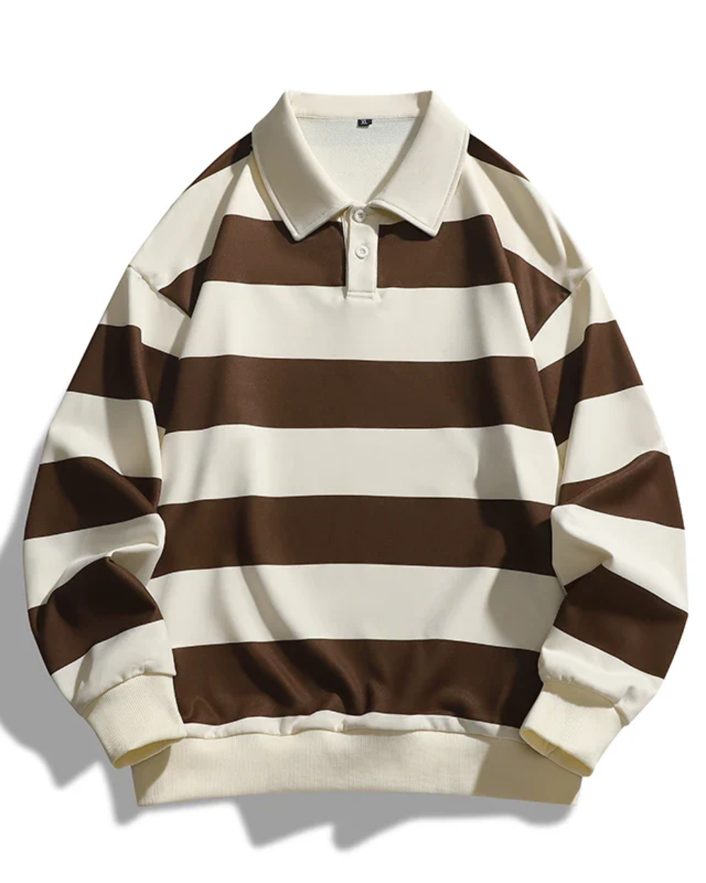 Domenic - Gestreepte Old Money Polo trui
