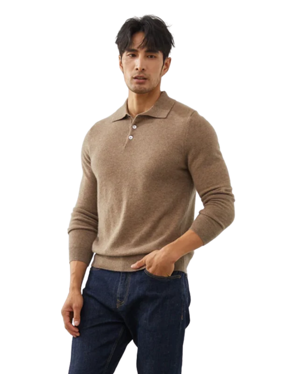 Ponza - Cashmere Polo Trui