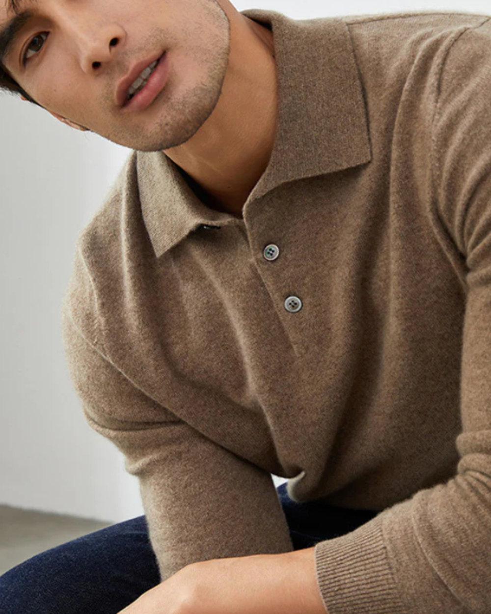 Ponza - Cashmere Polo Trui