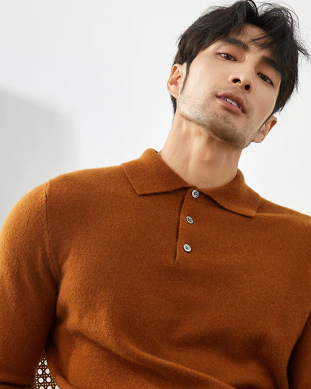 Ponza - Cashmere Polo Trui