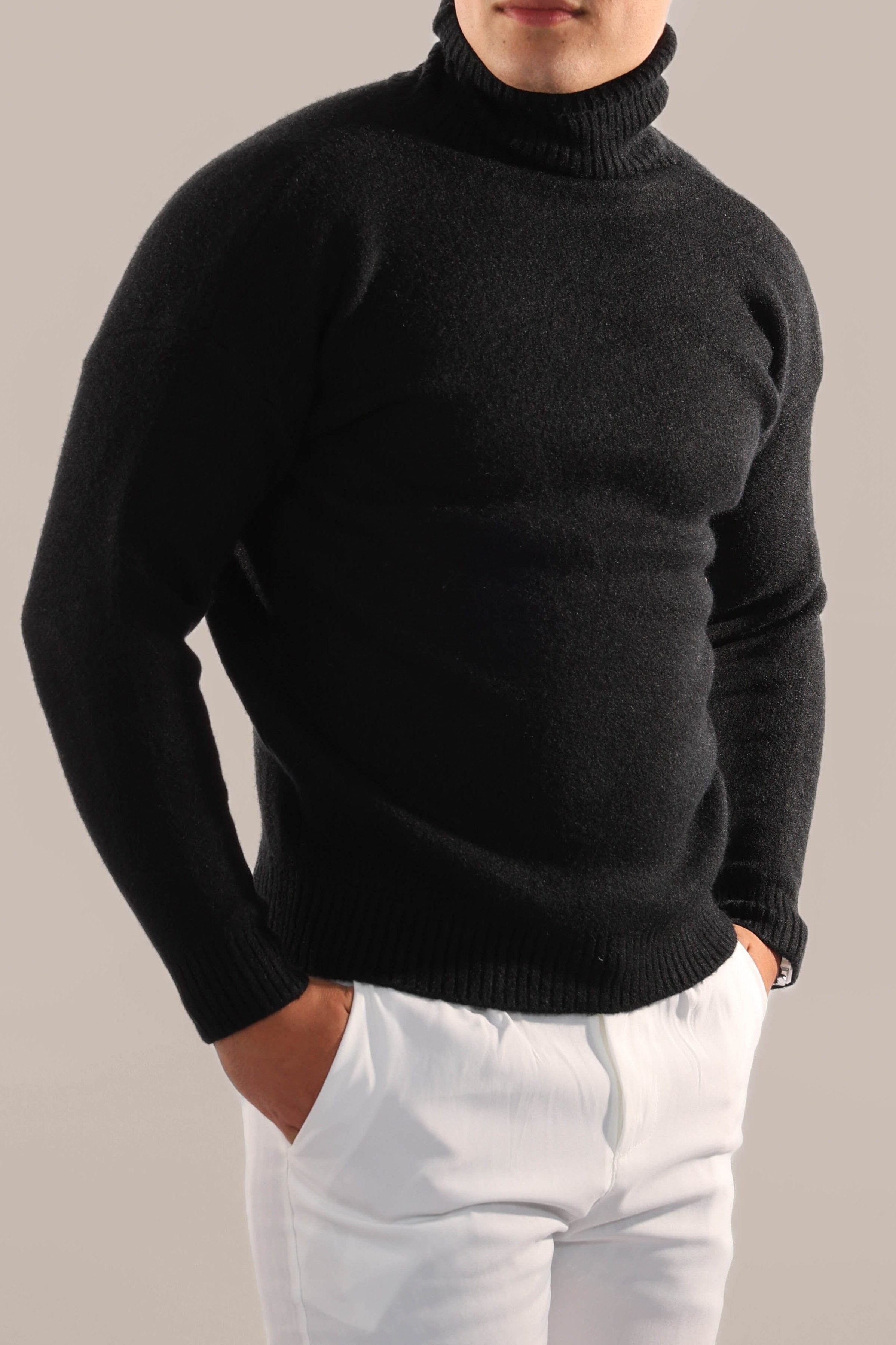 Reginal - Old Money Cashmere Turtleneck Trui