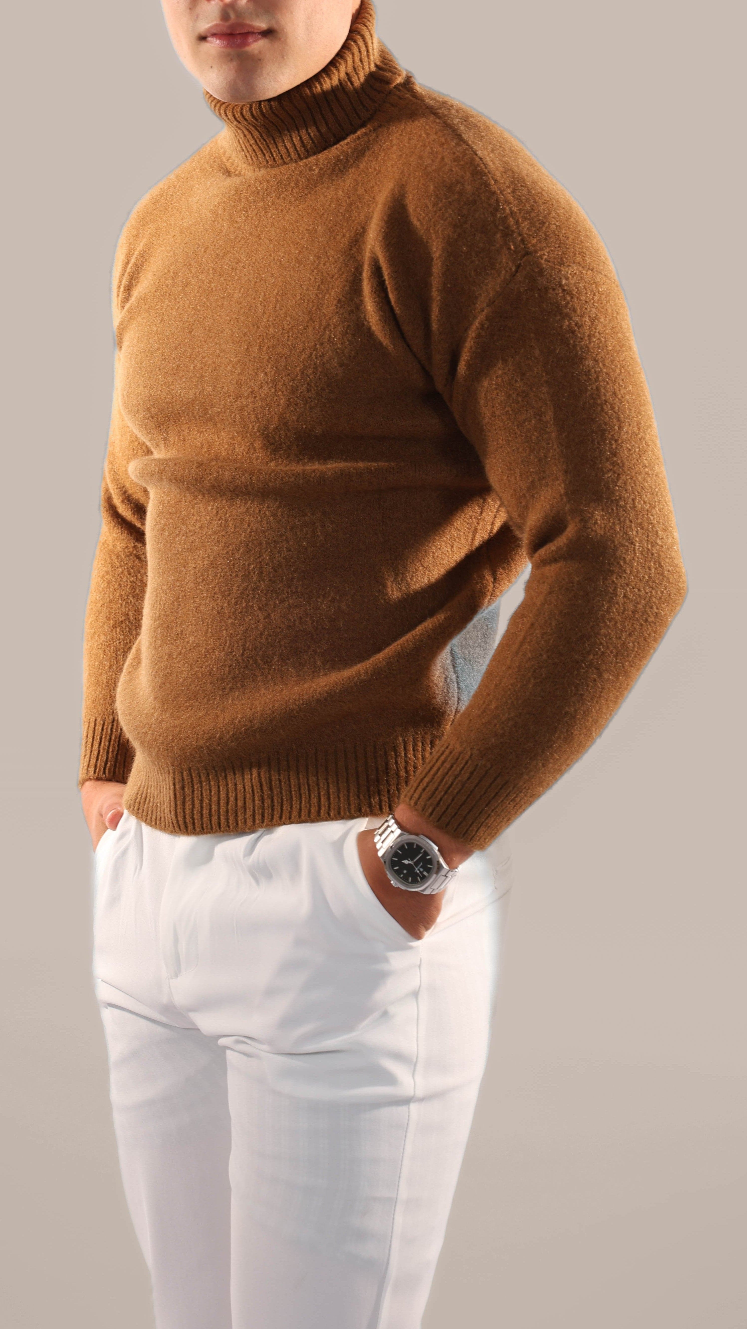 Reginal - Old Money Cashmere Turtleneck Trui