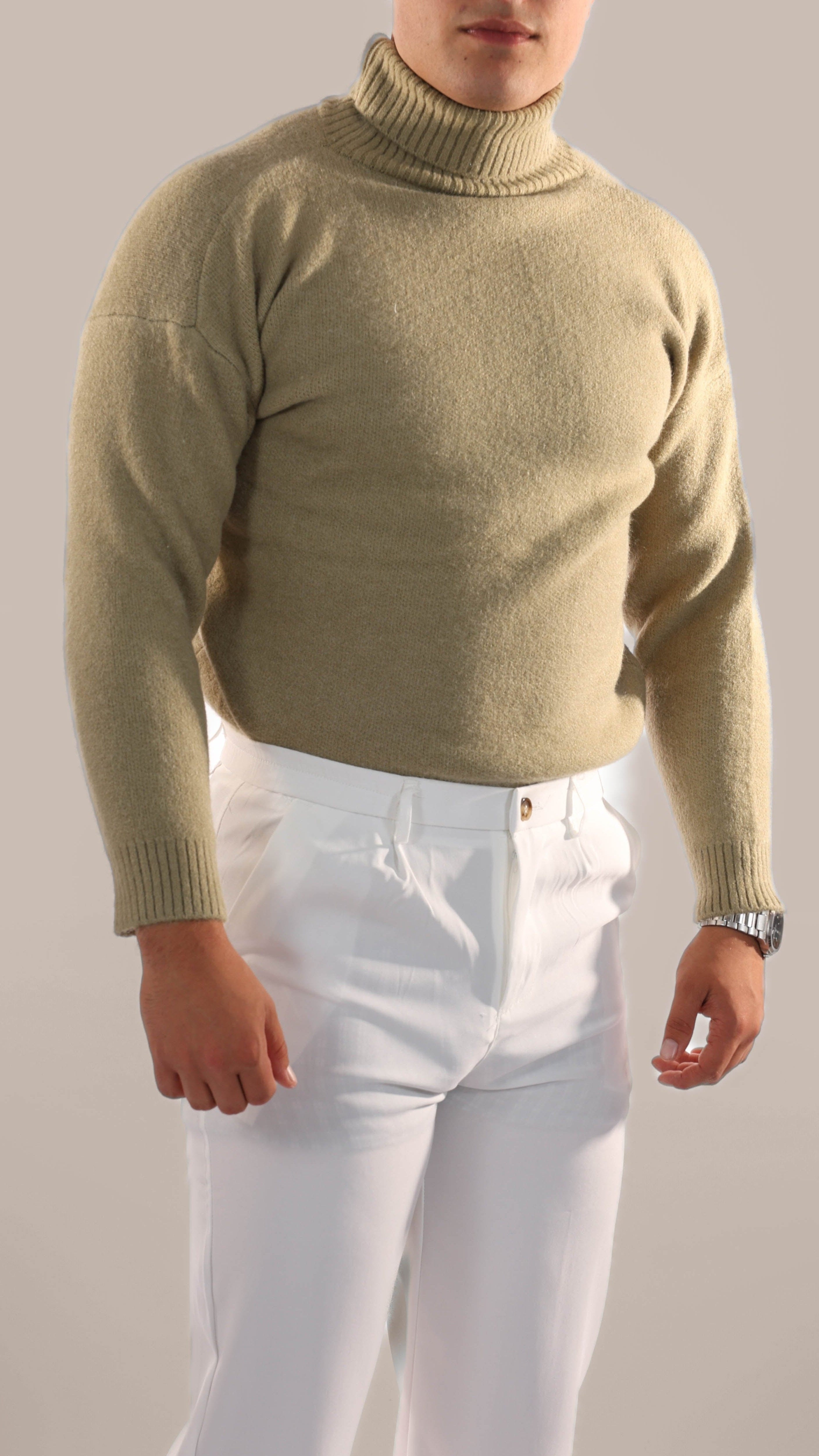 Reginal - Old Money Cashmere Turtleneck Trui