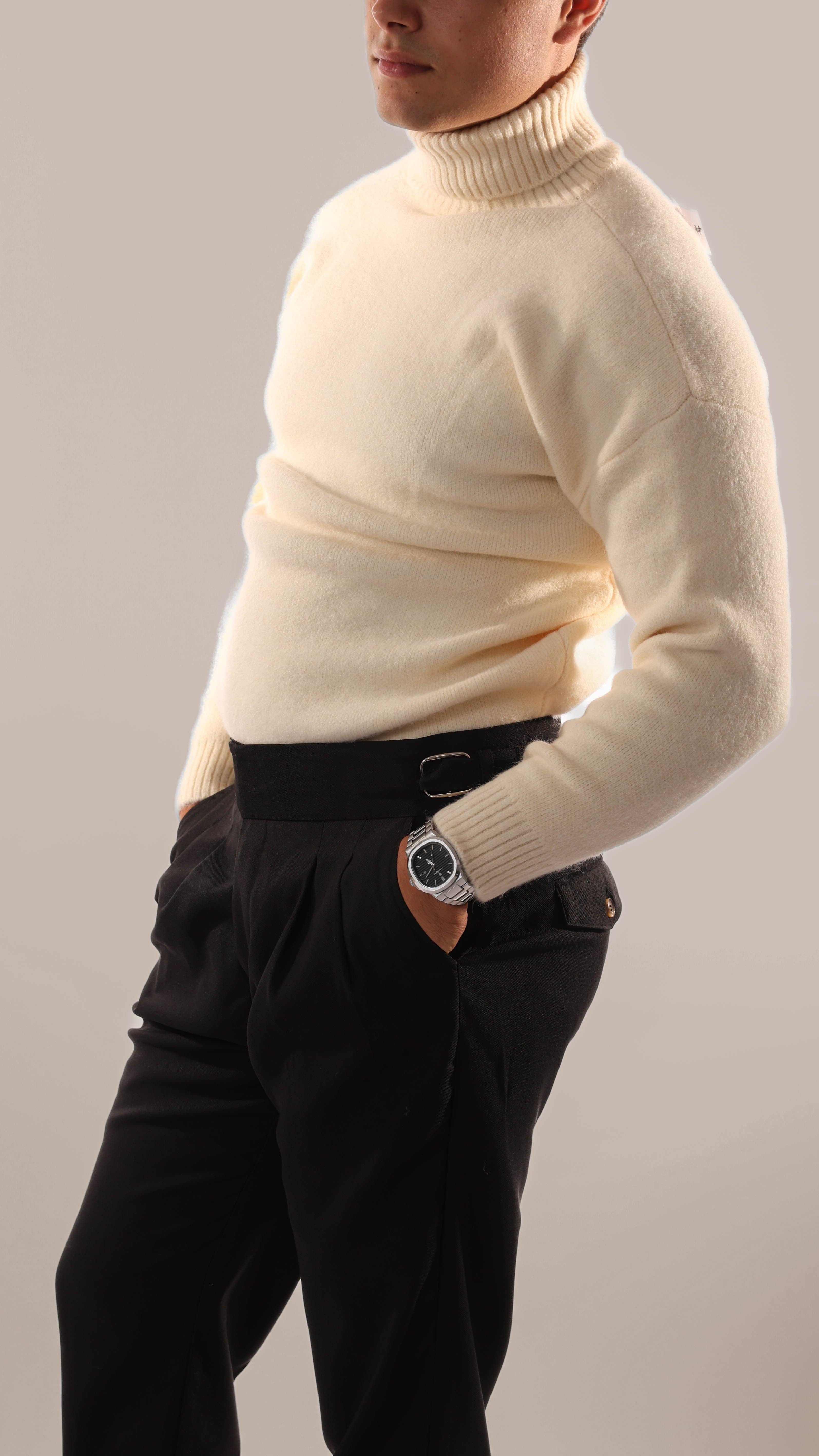 Reginal - Old Money Cashmere Turtleneck Trui
