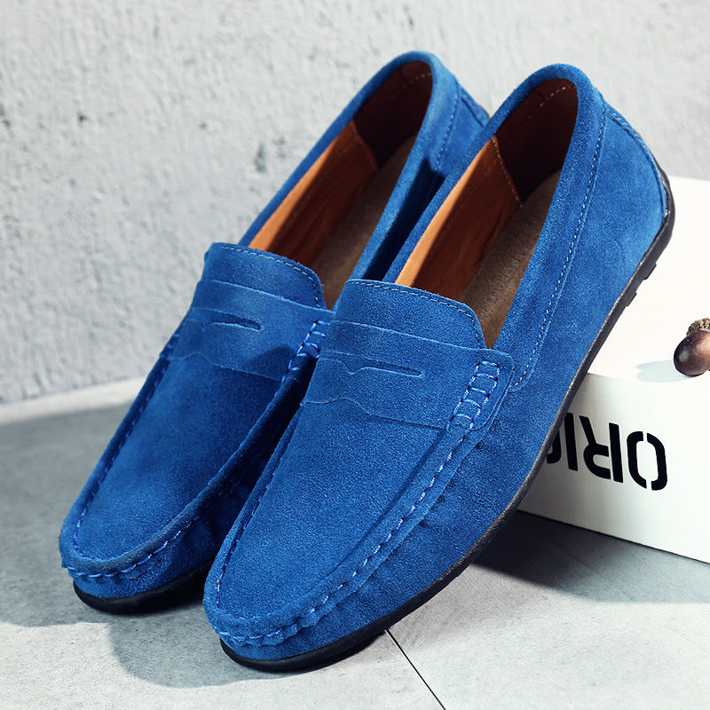 Retro Suède Loafers Heren | Modestio