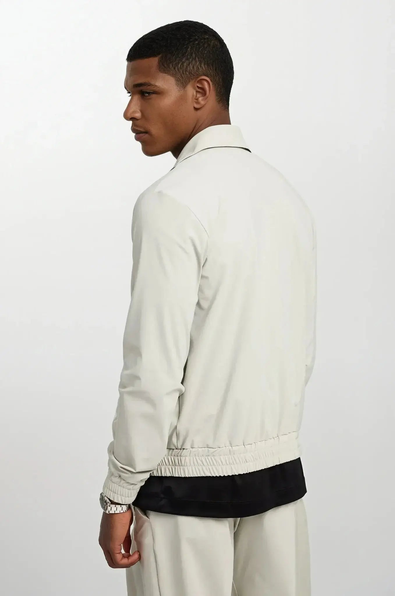 Cloudy Lichtwit Techsuit zonder Capuchon | Modestio