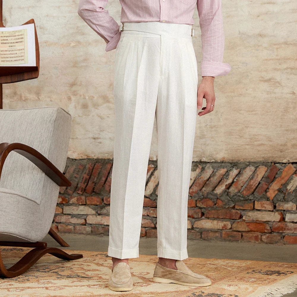 Cristian - Premium linnen broek