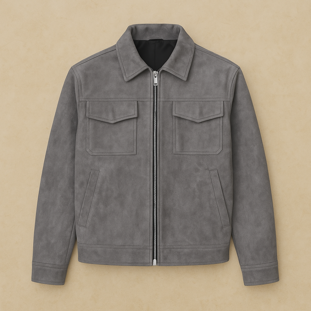 Tate - Heren Casual Zip Jack
