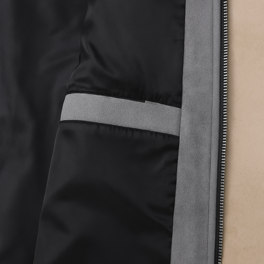 Tate - Heren Casual Zip Jack