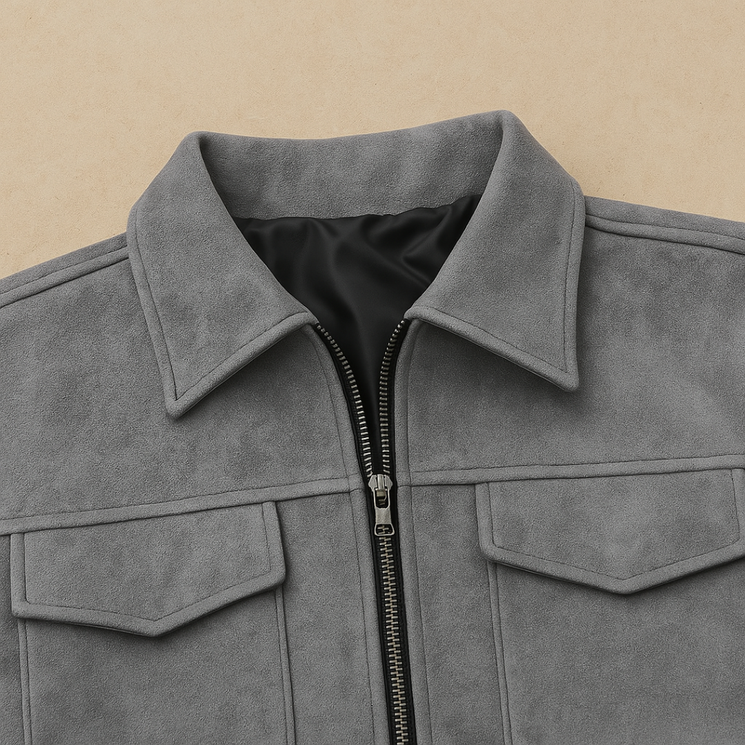 Tate - Heren Casual Zip Jack