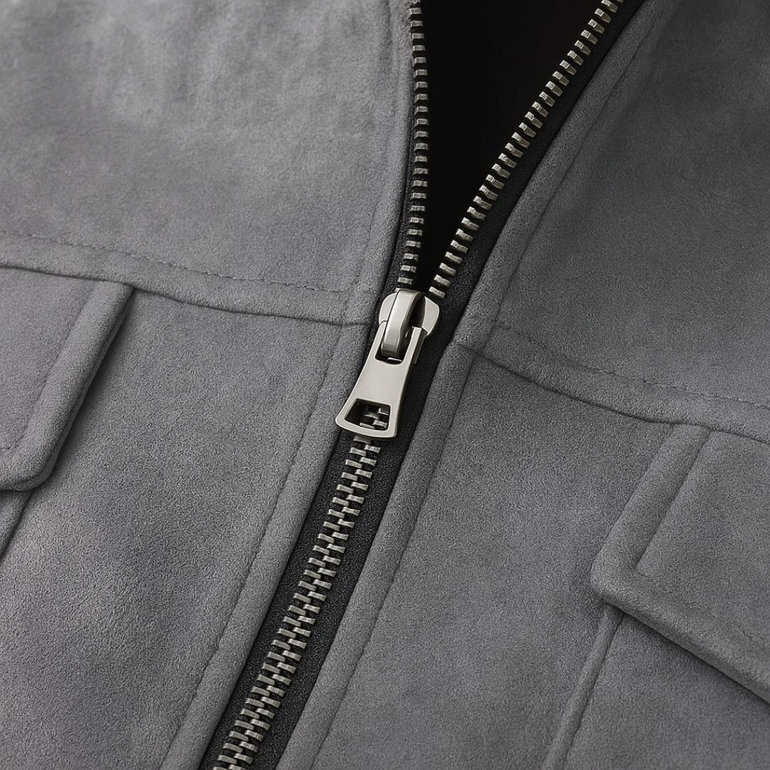 Tate - Heren Casual Zip Jack