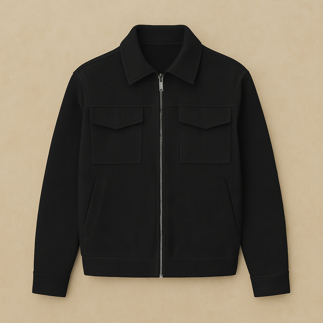 Tate - Heren Casual Zip Jack