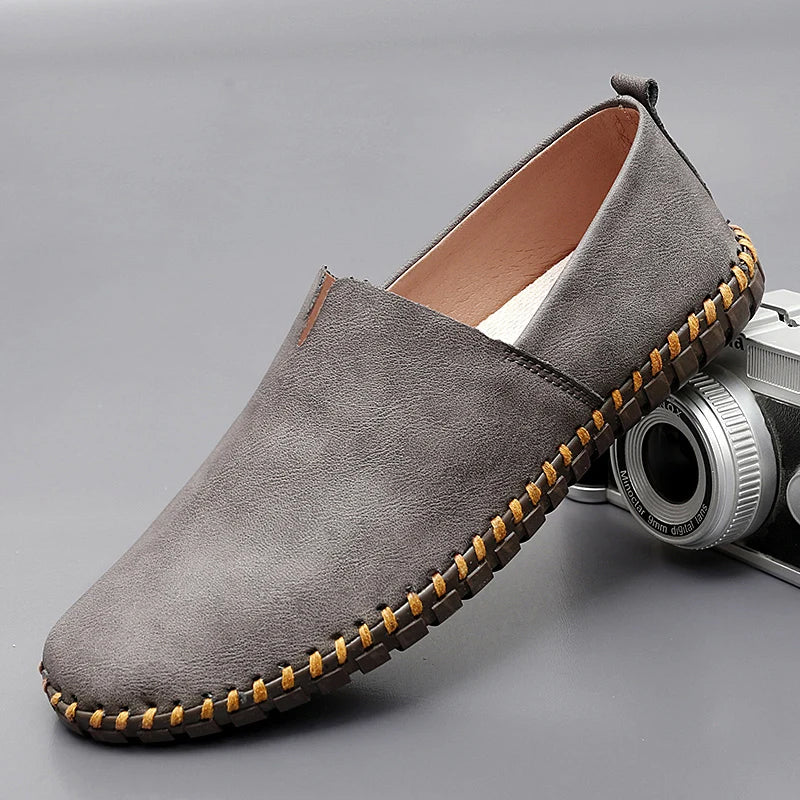 Santorini Leer Loafers