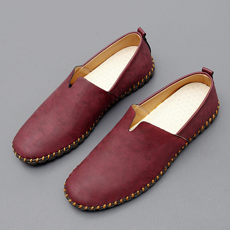 Santorini Leer Loafers