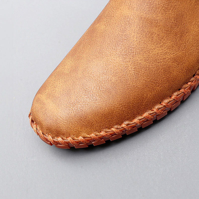 Santorini Leer Loafers
